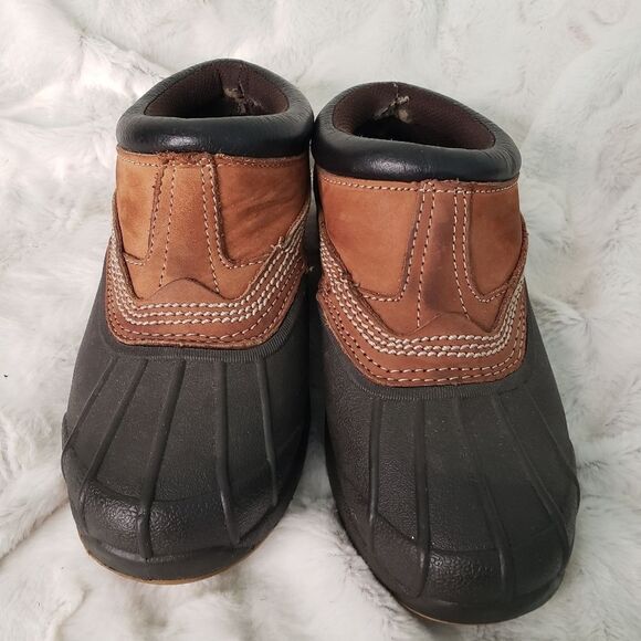 Redhead All Weather Leather Clogs Size B/5 W/7 - Picture 1 of 6